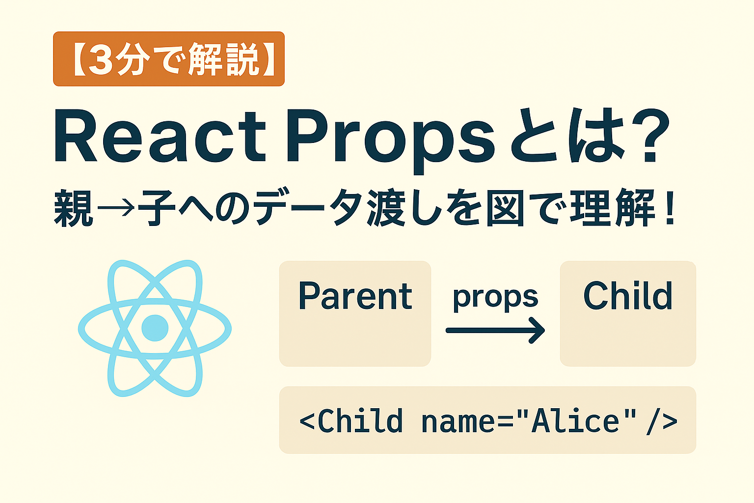 React Propsとは何か